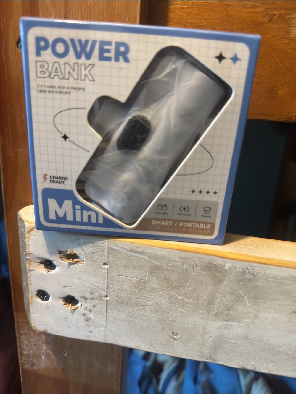 *For Resale Purposes* 9 Mini Power Bank Portable Charger, type c & lightning inc